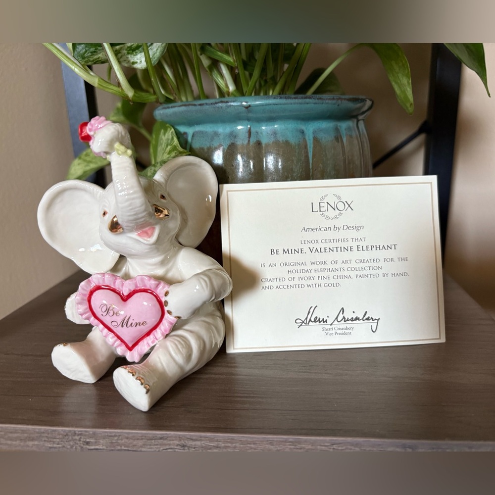 Lenox Be Mine Elephant Figurine
